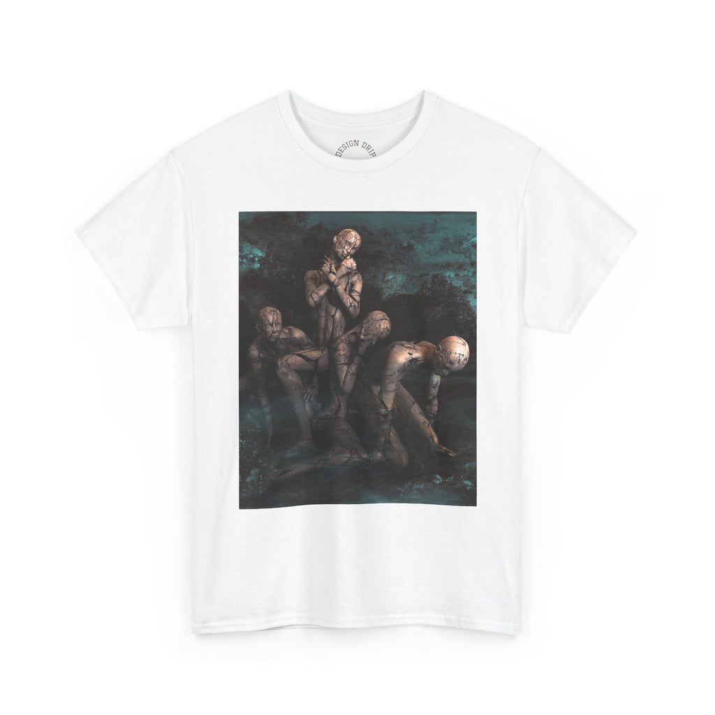 Dark Fantasy Graphic Tee — Gothic Art Illustration T-Shirt
