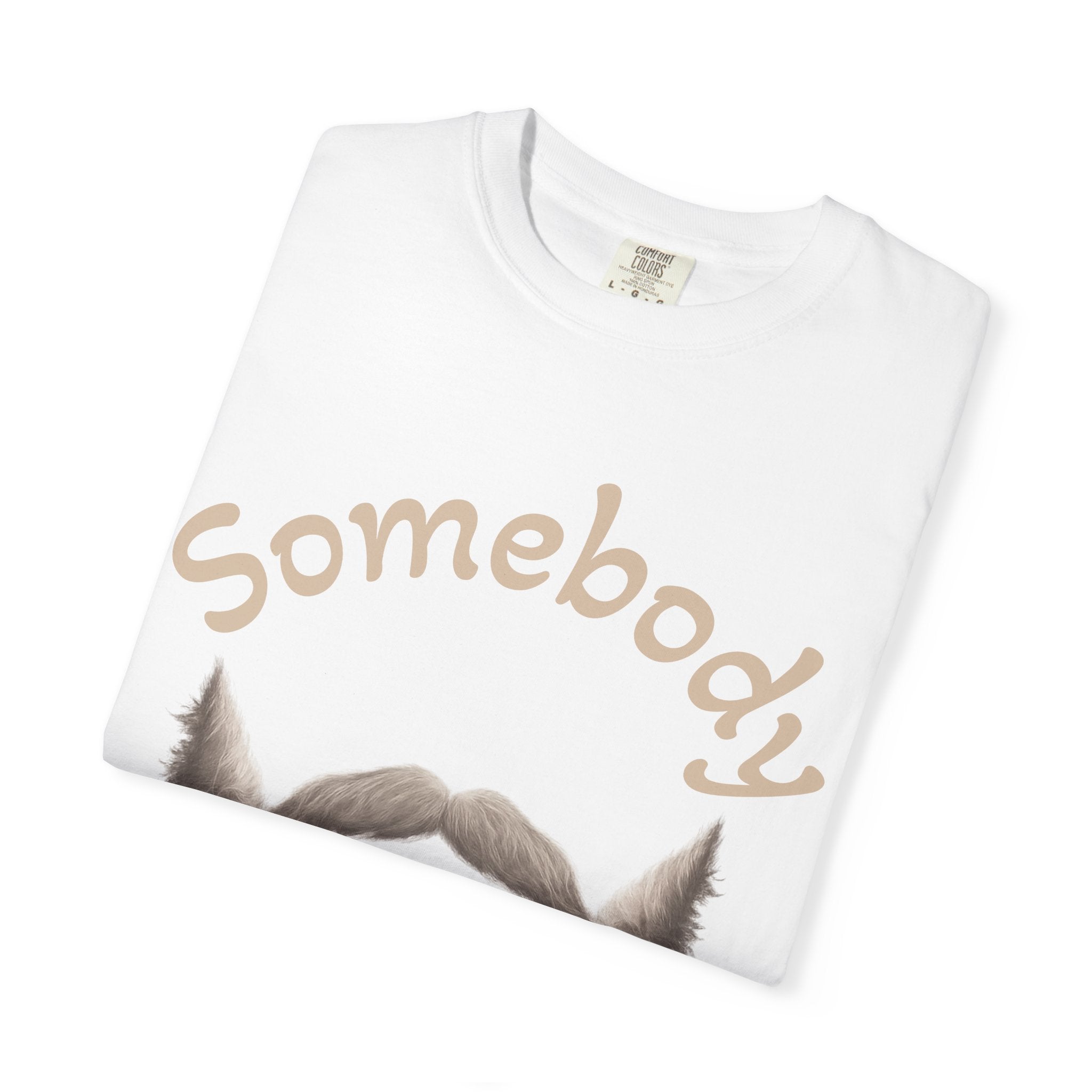 T-Shirt — "Somebody" Beard Graphic Tee