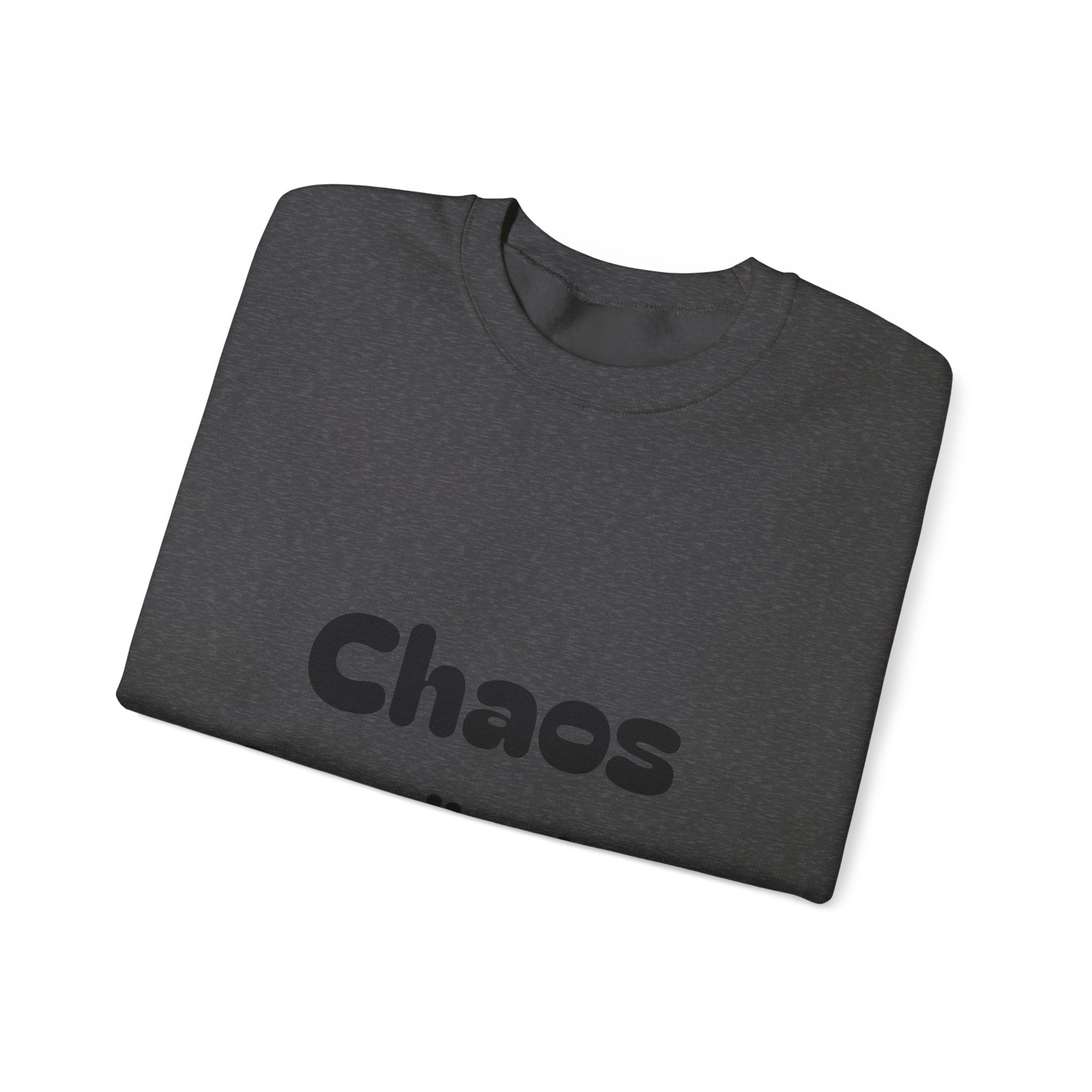 Crewneck Sweatshirt — 'Chaos Coordinators' Front & '80's Made Me' Retro Back