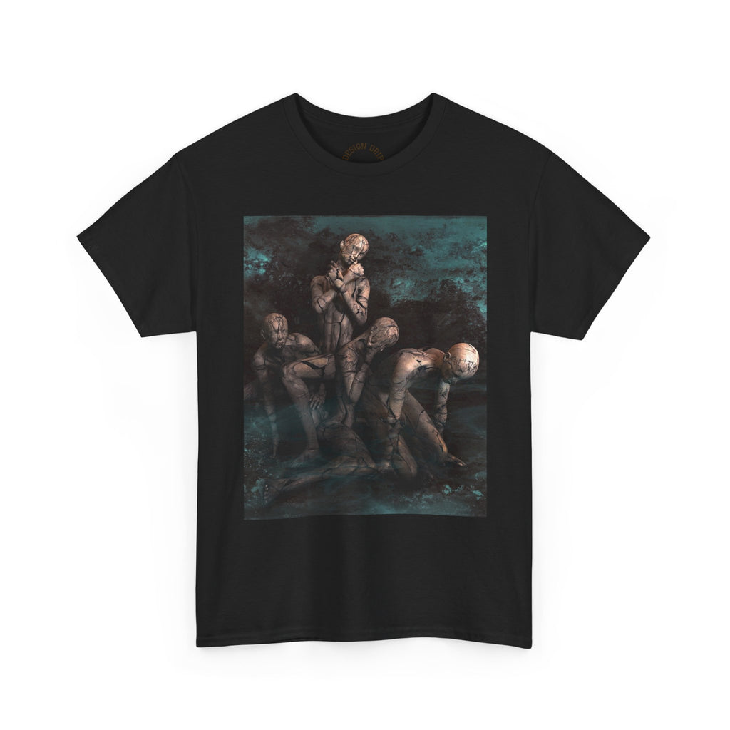 Dark Fantasy Graphic Tee — Gothic Art Illustration T-Shirt