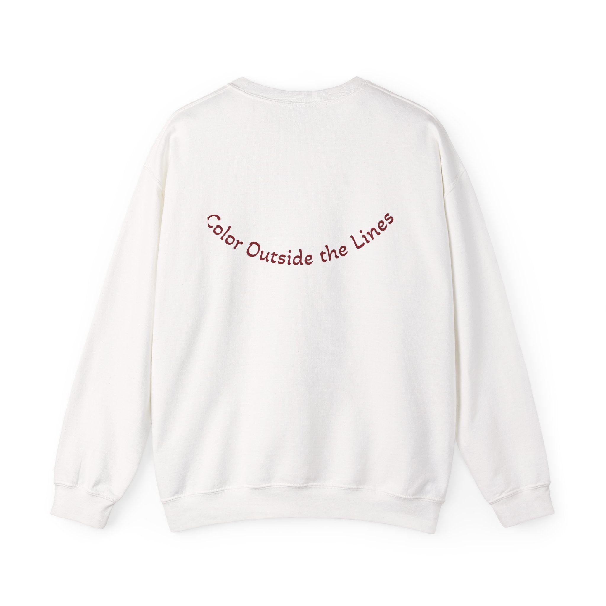 Galaxy Cat Crewneck Sweatshirt — Color Outside the Lines