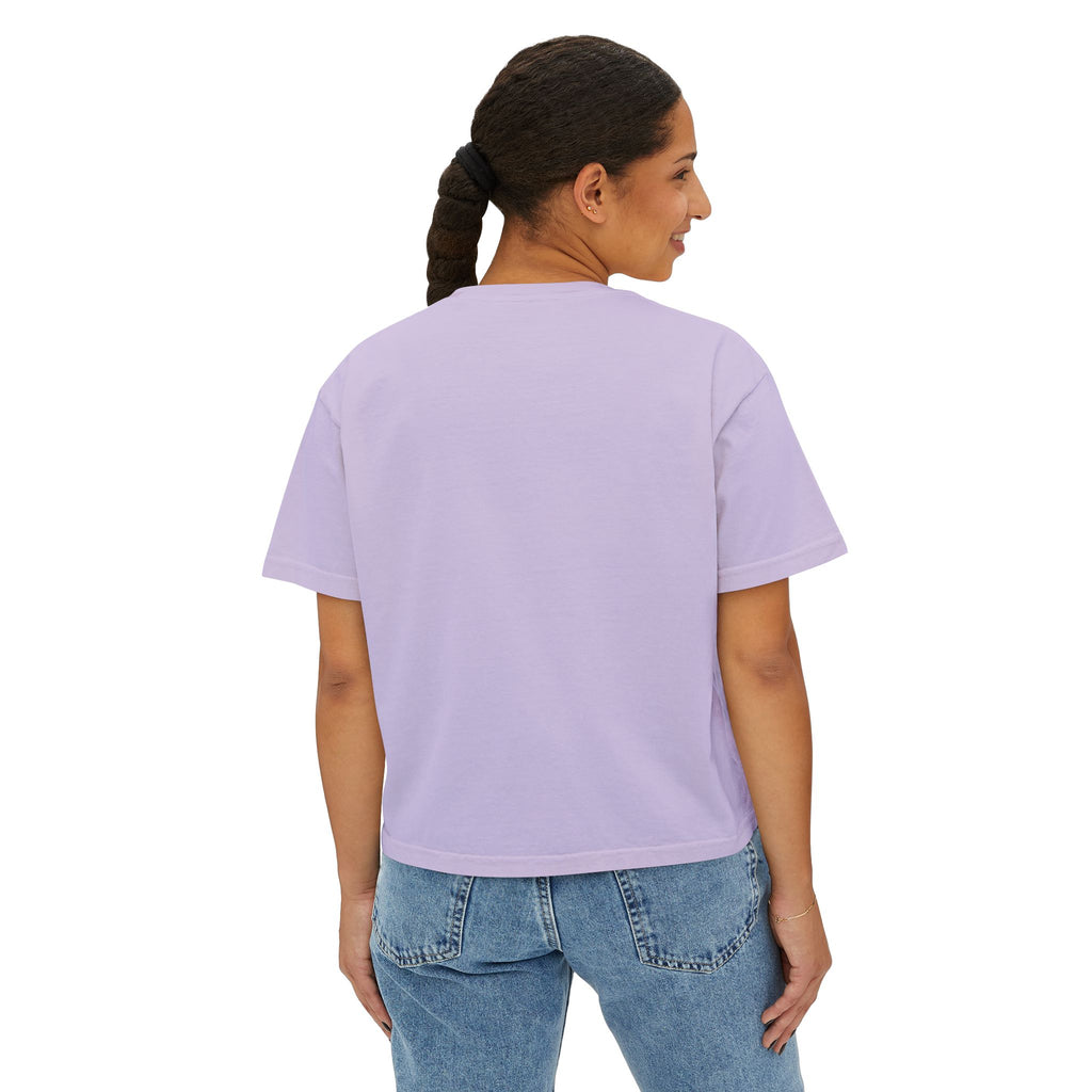 Red Ribbon Braided Hair illustration Tee | Somebody's Wizard text