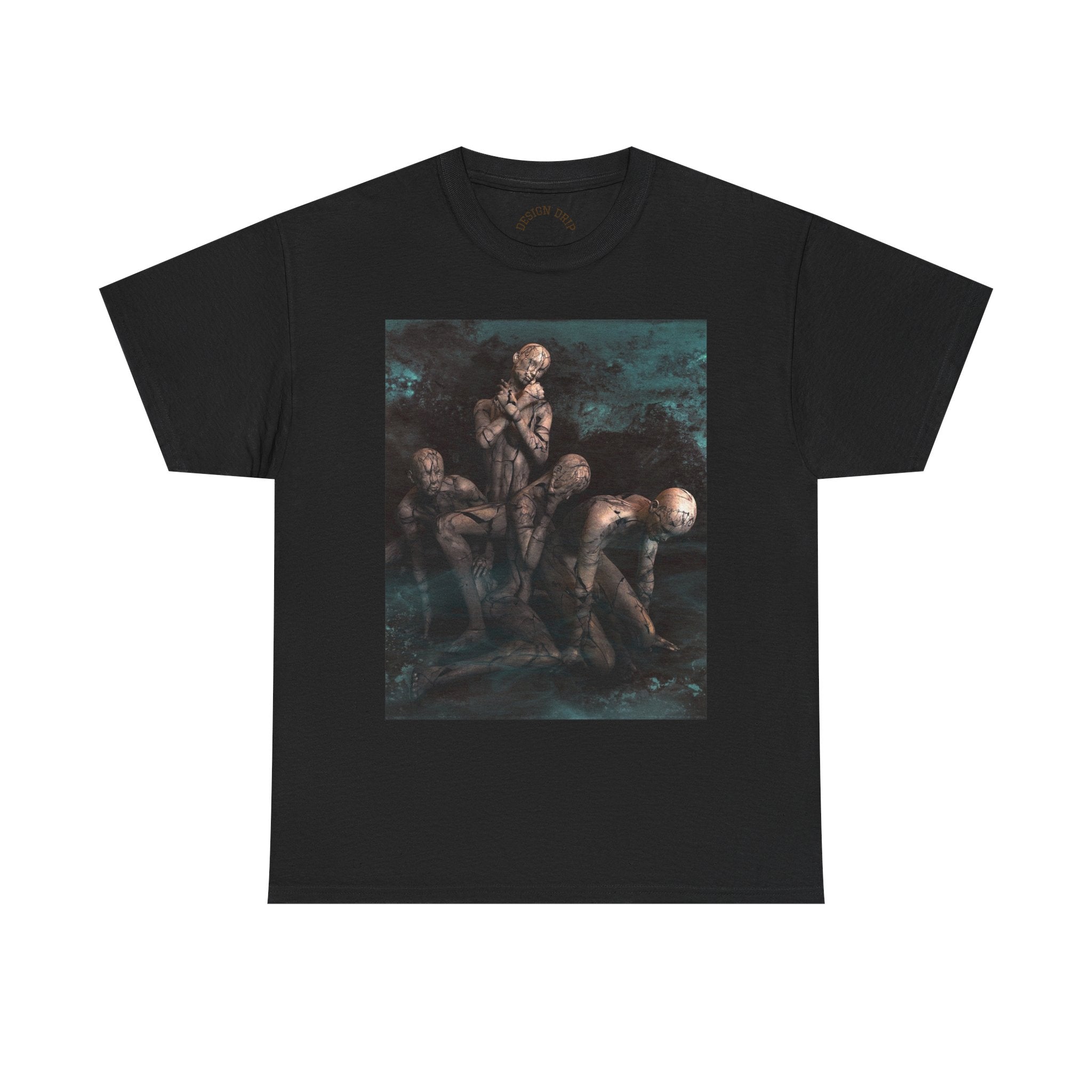 Dark Fantasy Graphic Tee — Gothic Art Illustration T-Shirt