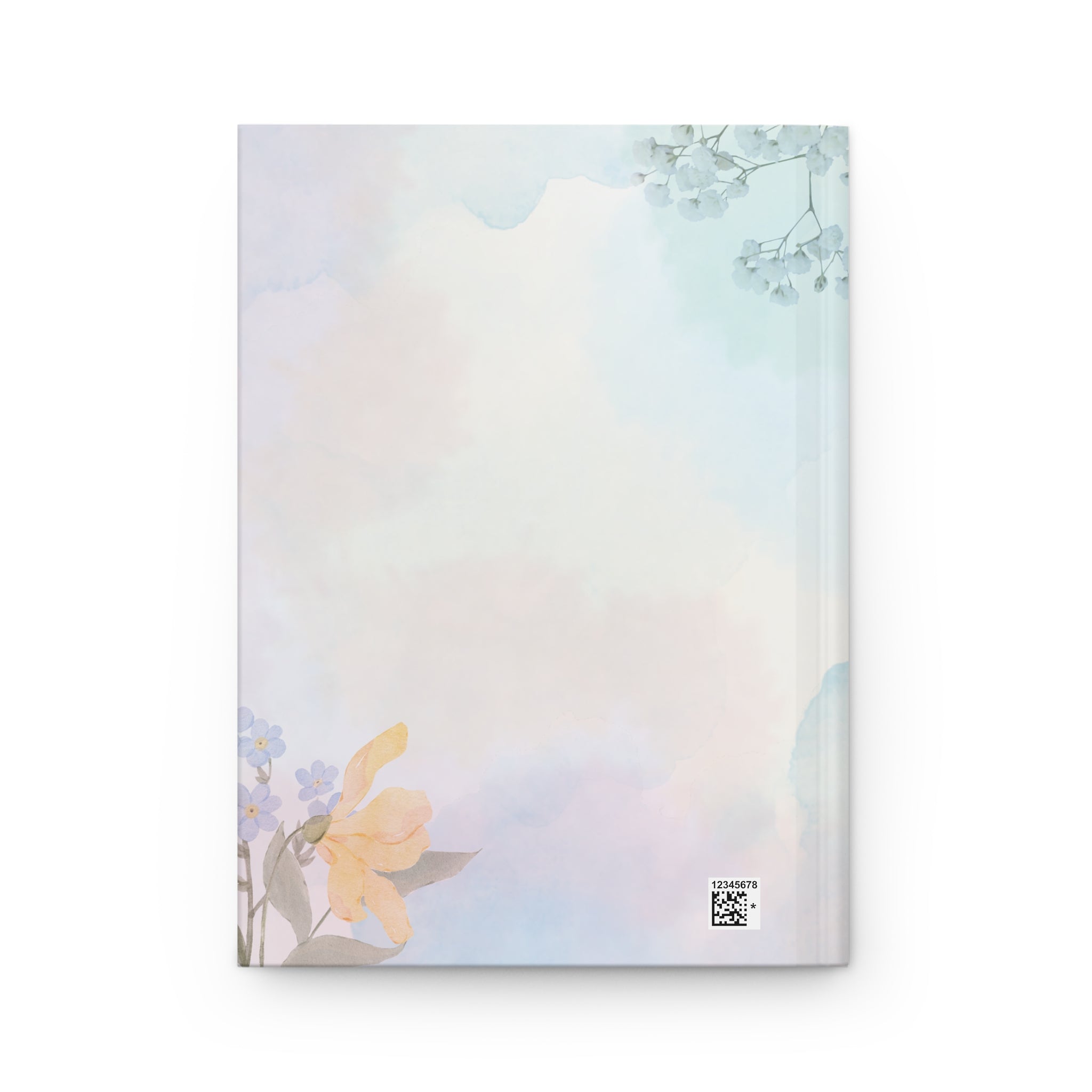 Personalized Floral Journal — "Alyana's Story" Hardcover Notebook