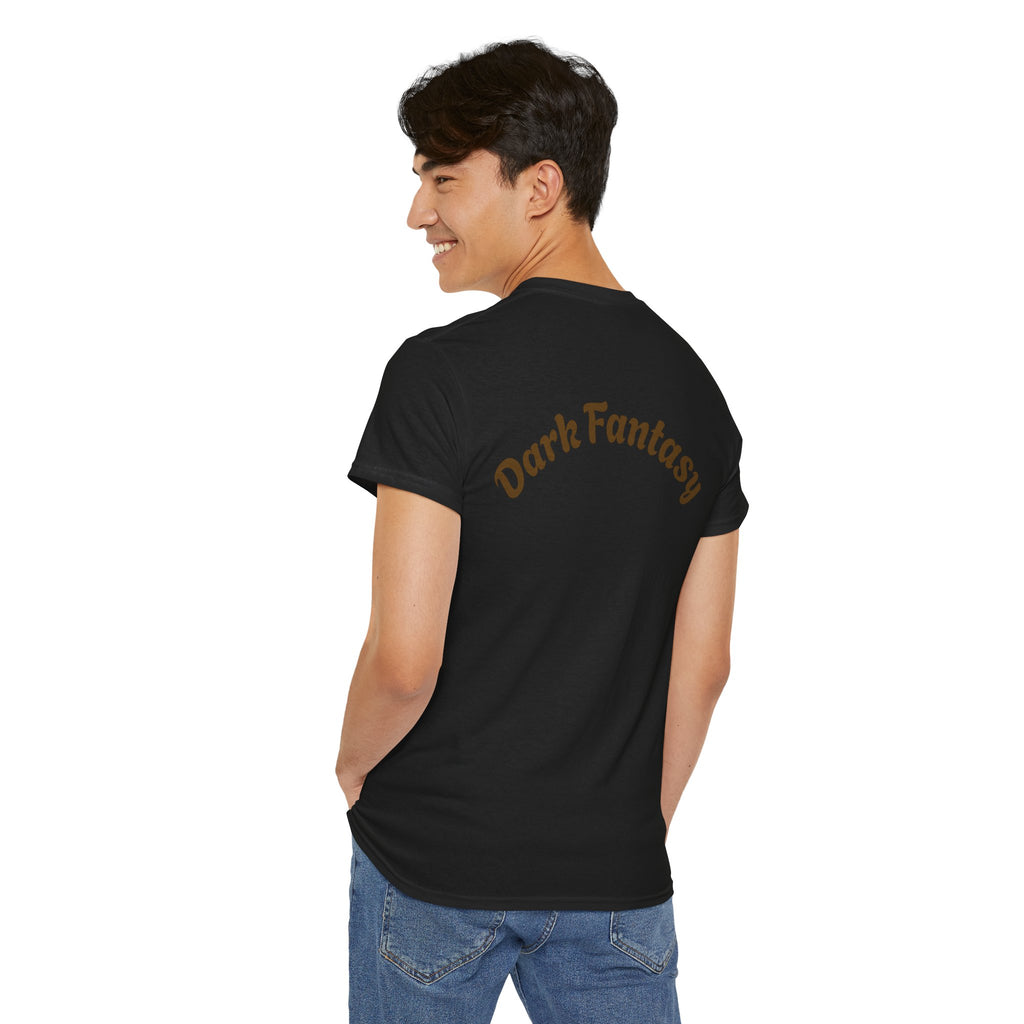 Dark Fantasy Graphic Tee — Gothic Art Illustration T-Shirt