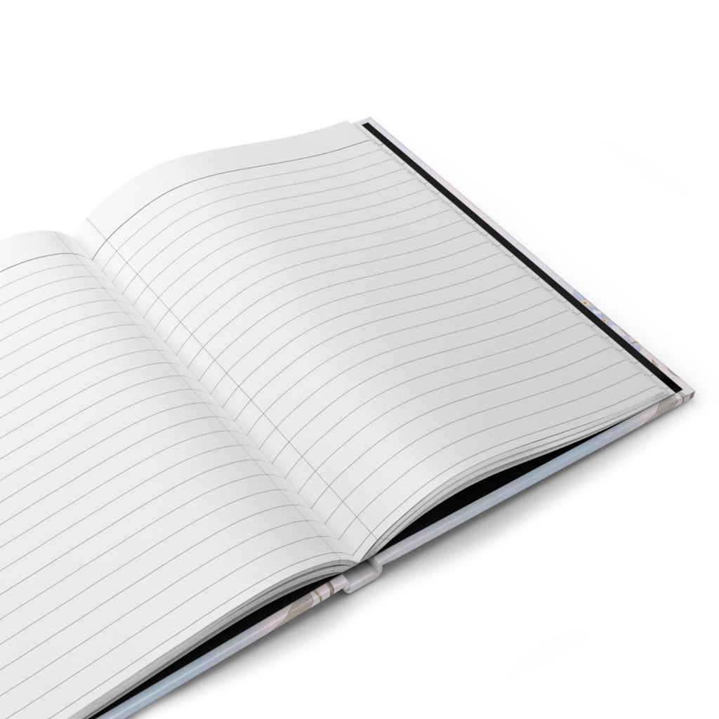 Personalized Floral Journal — "Alyana's Story" Hardcover Notebook