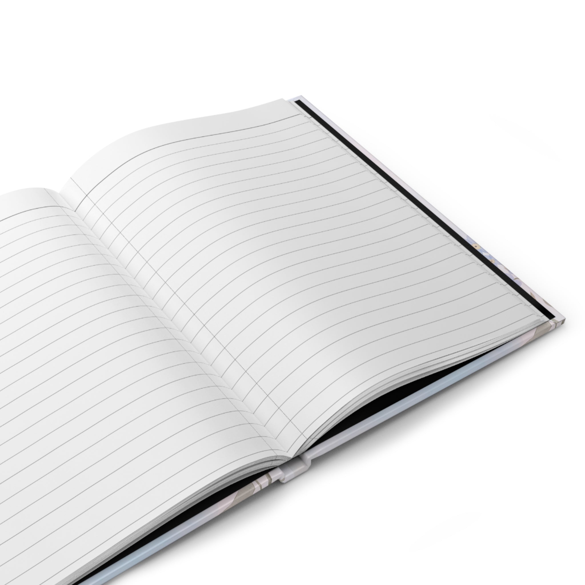 Personalized Floral Journal — "Alyana's Story" Hardcover Notebook