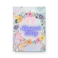 Personalized Floral Journal — "Alyana's Story" Hardcover Notebook
