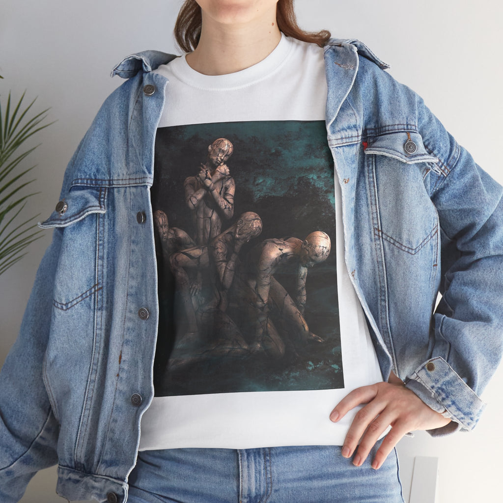 Dark Fantasy Graphic Tee — Gothic Art Illustration T-Shirt