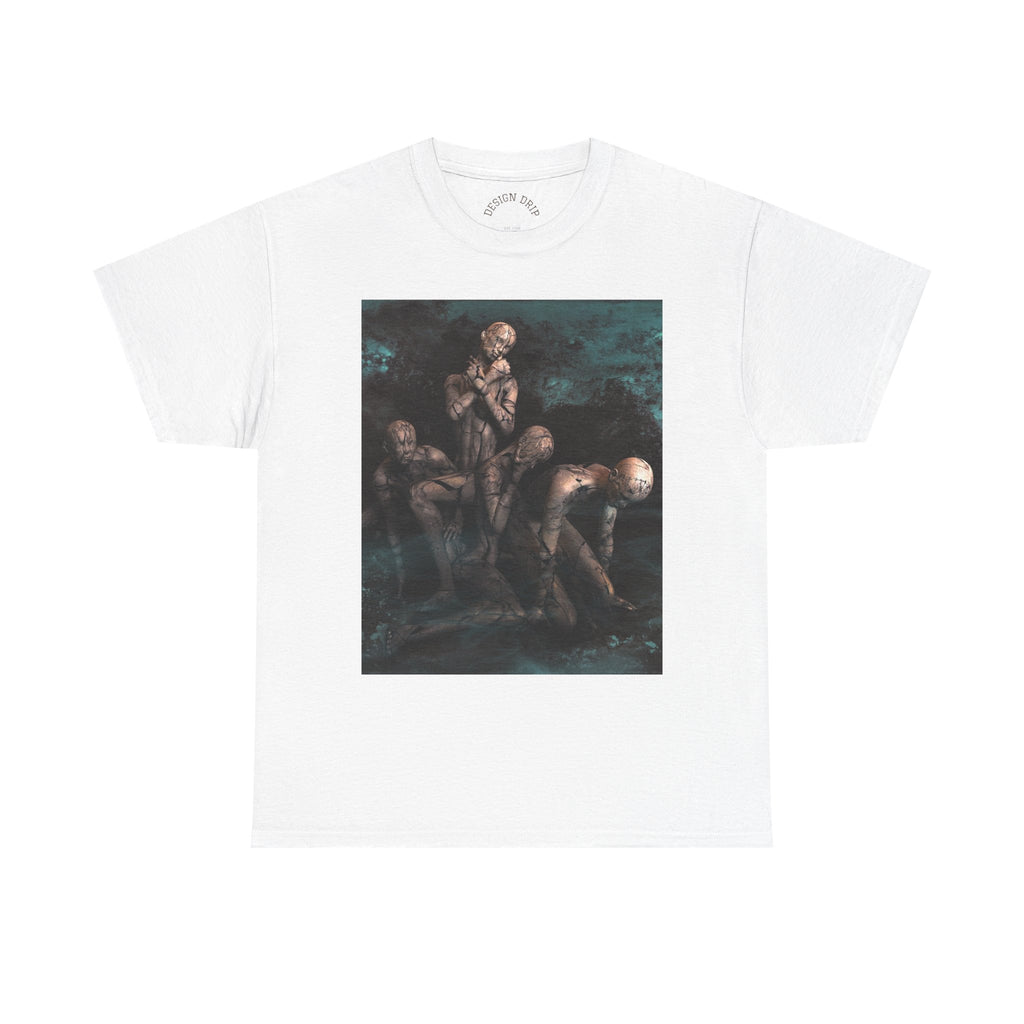 Dark Fantasy Graphic Tee — Gothic Art Illustration T-Shirt