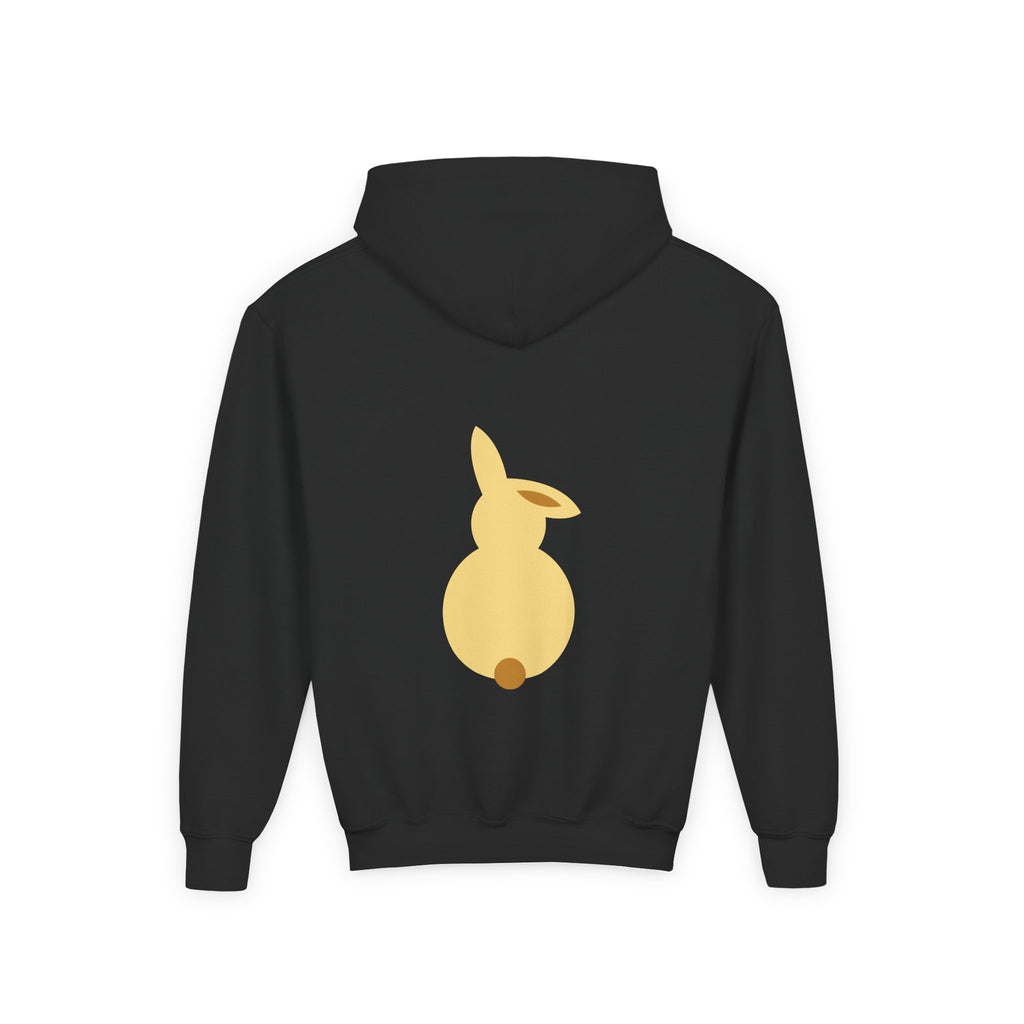 Youth Hoodie — "Alpha Gen" Best Friends Coffee & Donut Graphic